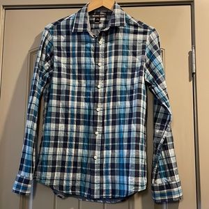 Michael Kors Blue Long Sleeved Shirt